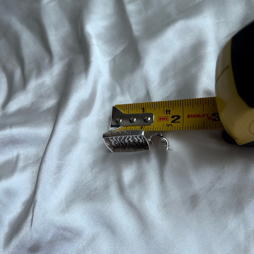 Lagos Imagine Pendant Silver Rectangular - image 6